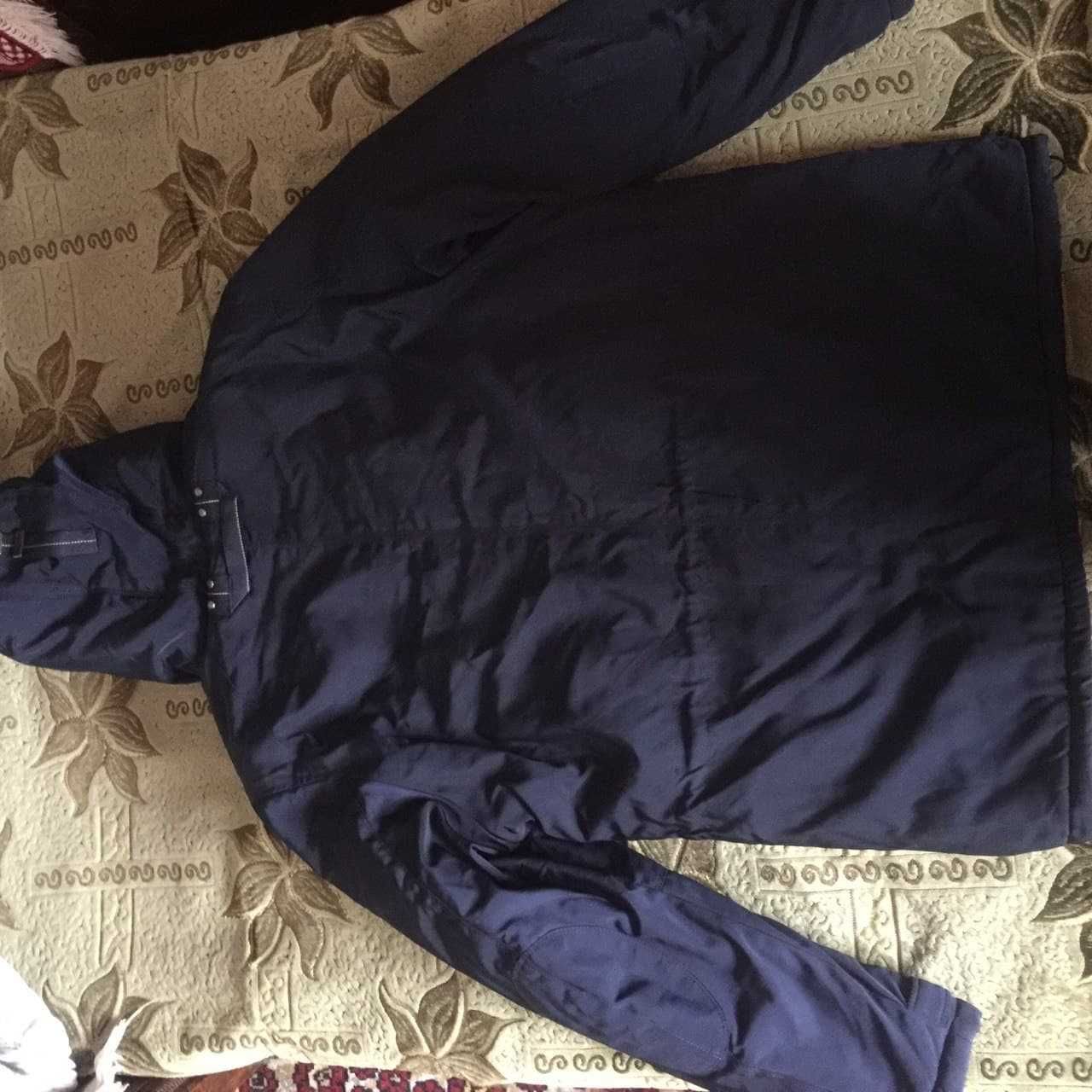 Новая зимняя теплая мужская куртка, размер 54