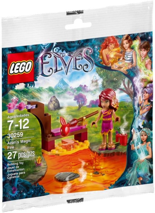 Lego Elves 30259 Magiczny Ogień Azari Polybag Folijka Nowe