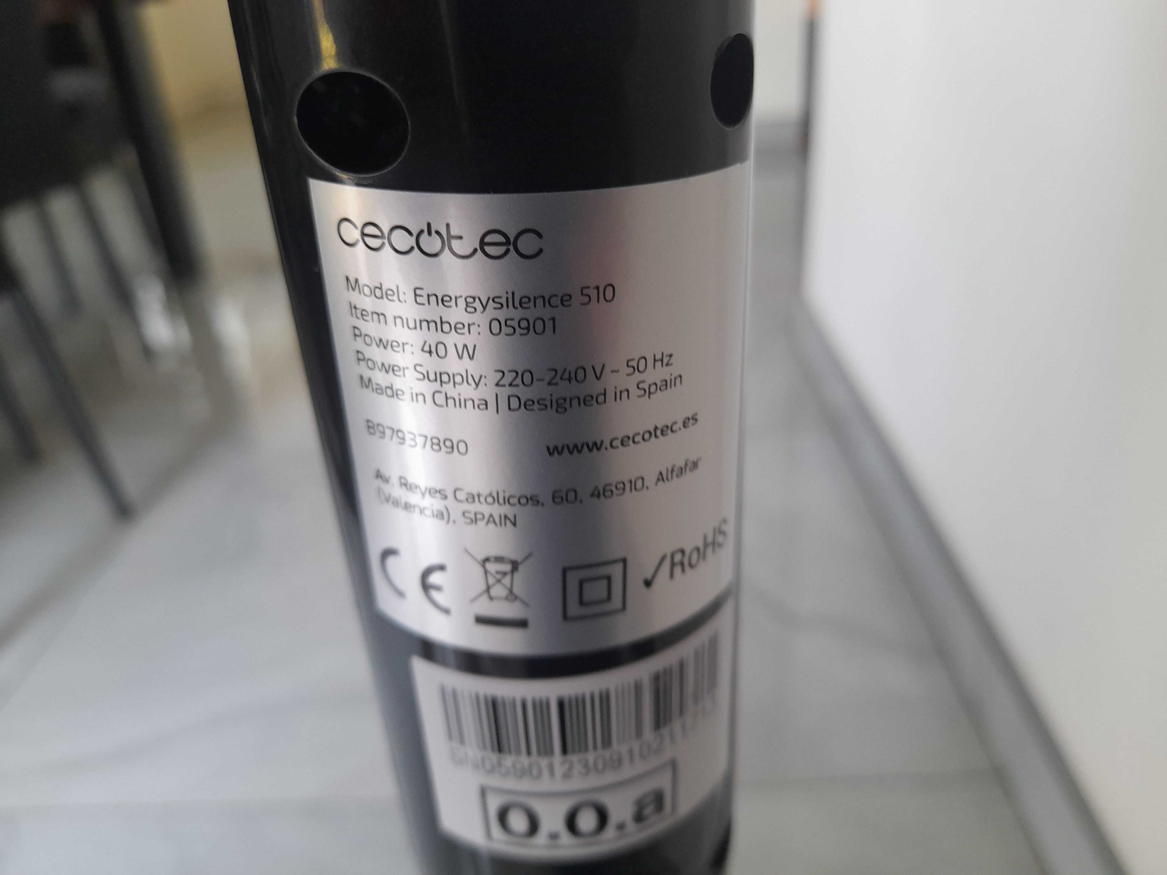 Wentylator podłogowy Cecotec EnergySilence 510 czarny