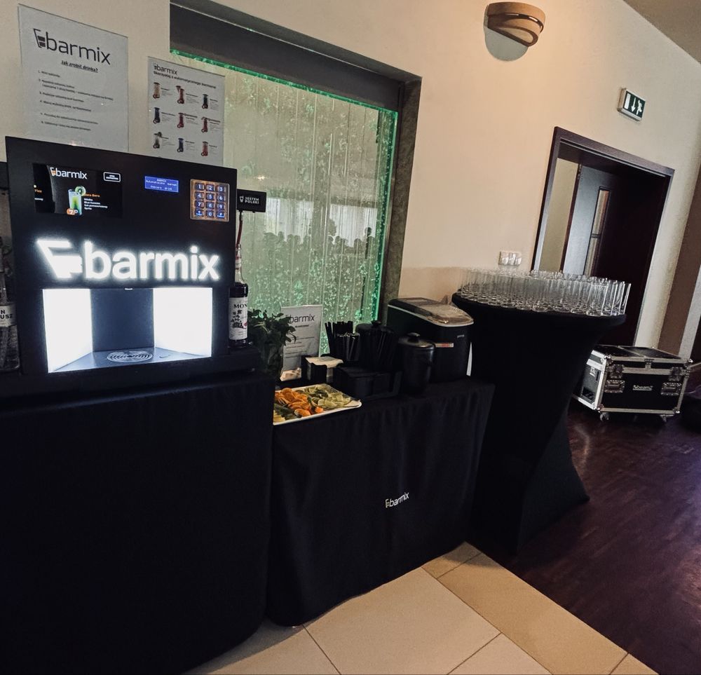 Fotobudka-360, Barmix-automatyczny Barman, Ciężki Dym