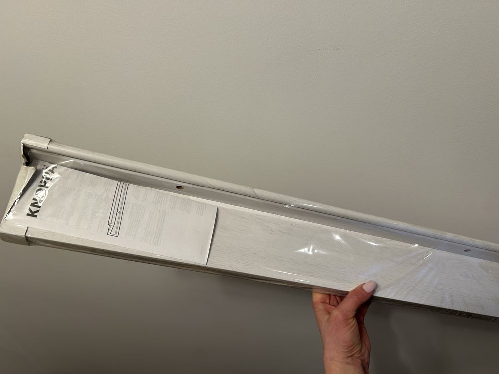 Półka Ikea na ścianę biała 75 cm nowa
