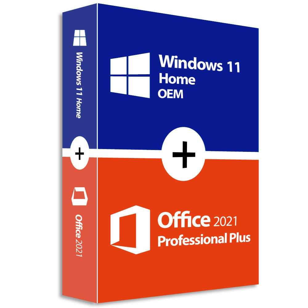 Windows 11 Home + Microsoft Office 2021 Professional Plus (faktura)