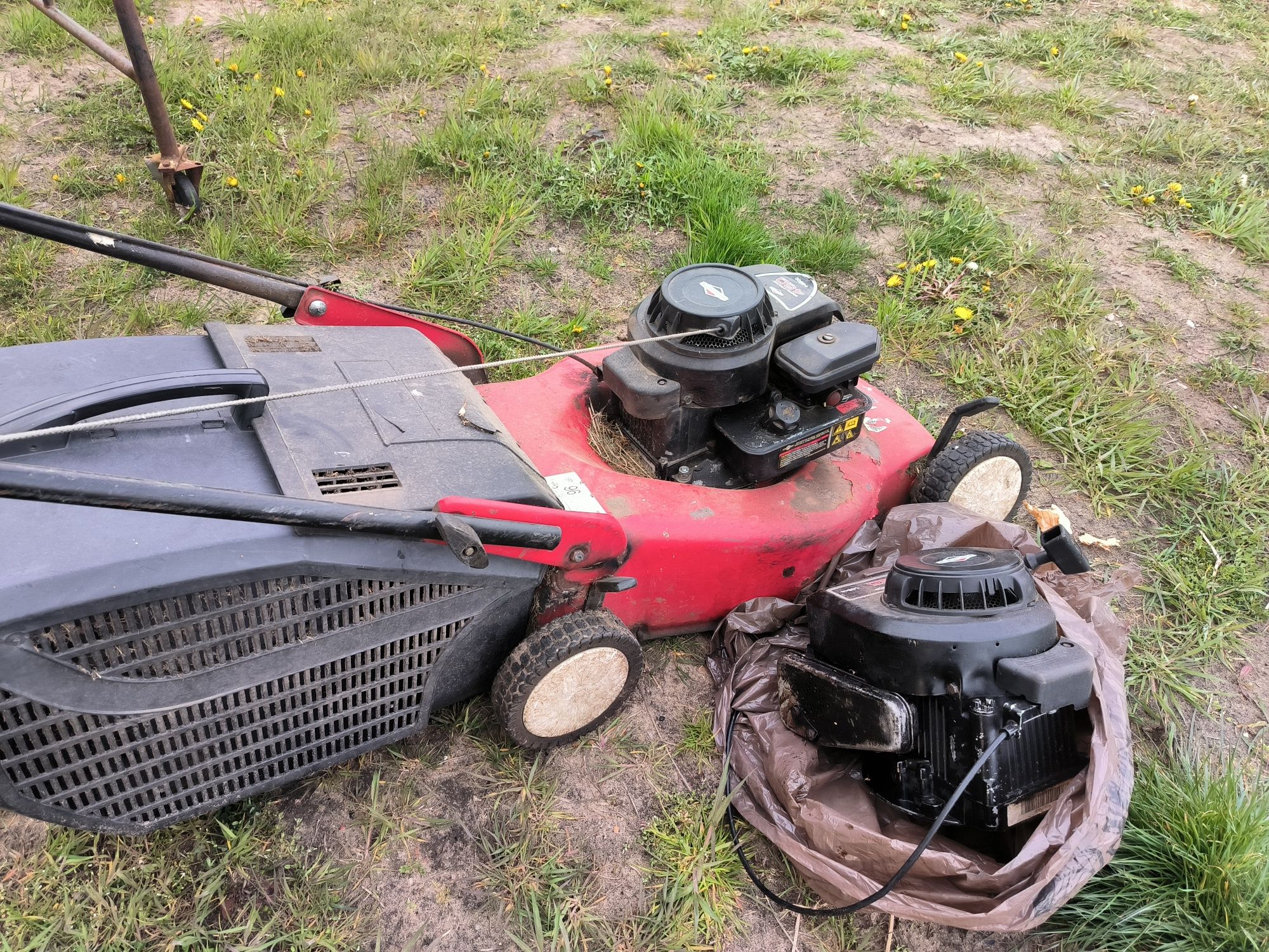 Kosiarka spalinowa z silnikiem briggs&stratton