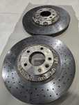 PORSCHE CAYENNE zaciski tarcze hamulcowe ceramiczne ceramika 7p5 958