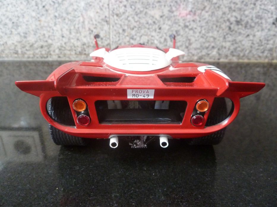 1:18 Hot Wheels Elite, Ferrari 512S, 12H Sebring 70 AutoArt Minichamps