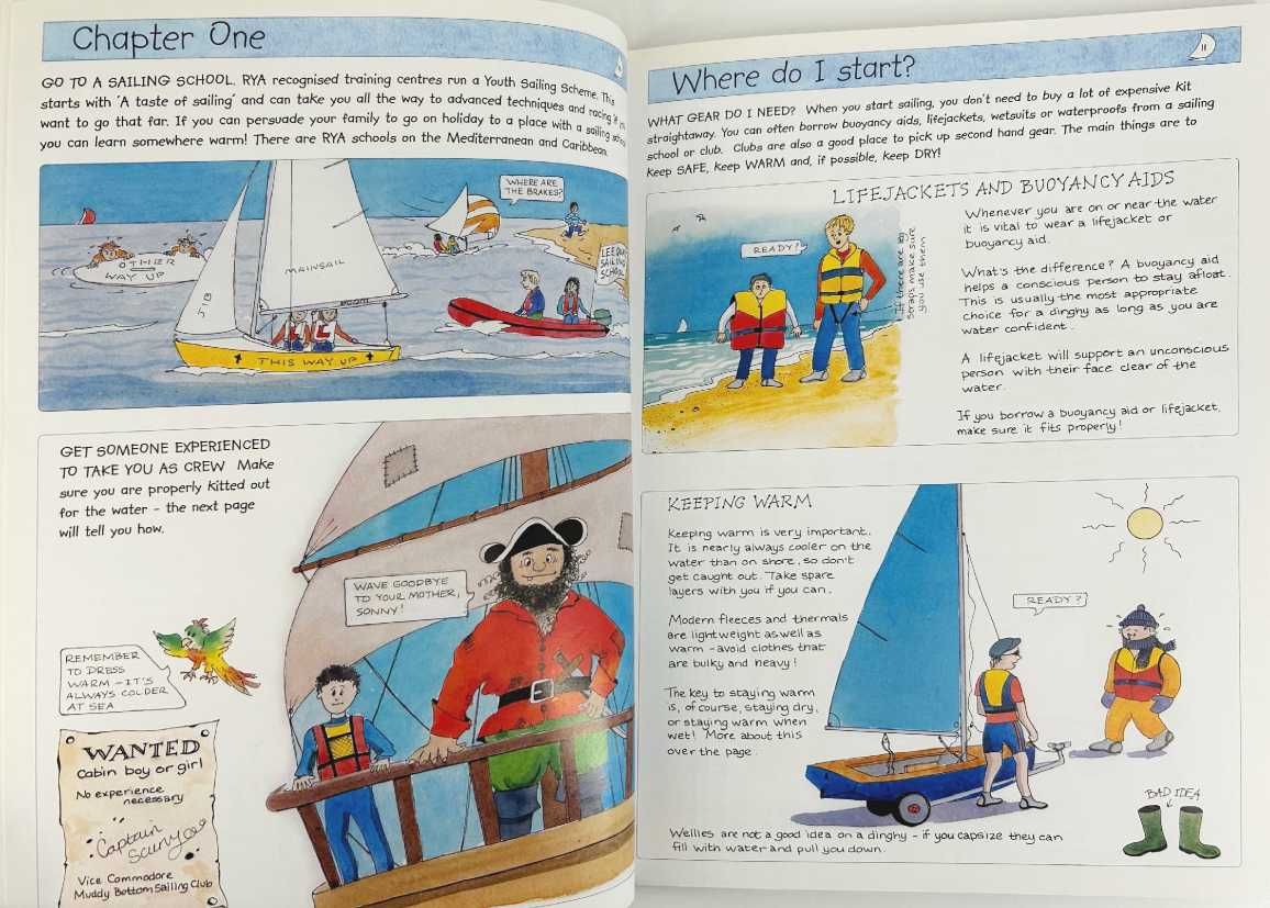 Go Sailing: A Practical Handbook for Young  Royal Yachting Association