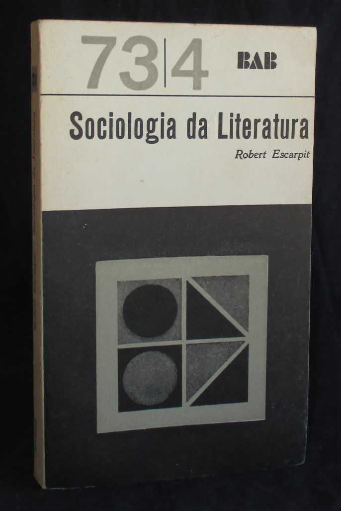 Livro Sociologia da Literatura Robert Escarpit