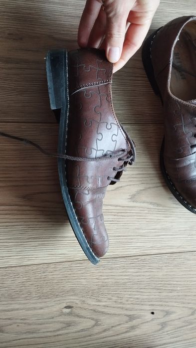 Damskie skórzane buty