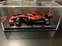 Carro Bburago F1 Ferrari (Charles Leclerc) - Escala 1:43