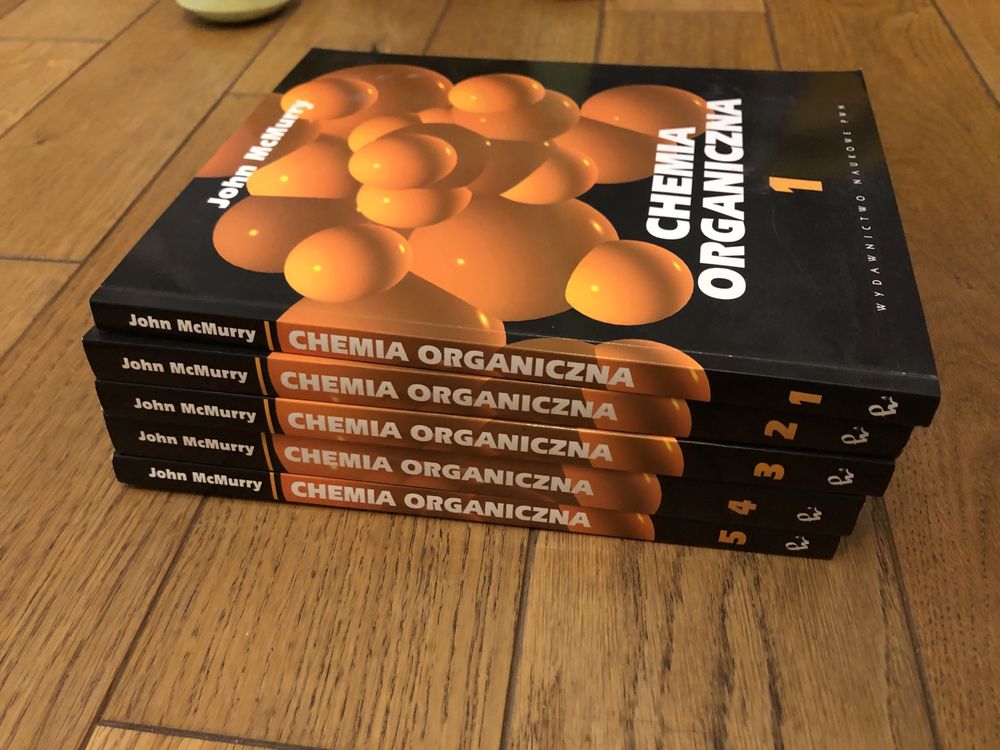 Chemia organiczna John McMurry tomy 1-5