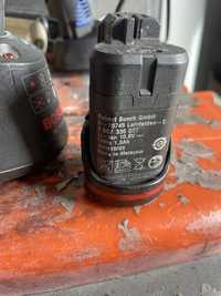 Baterias e carregador bosch 10v 14w