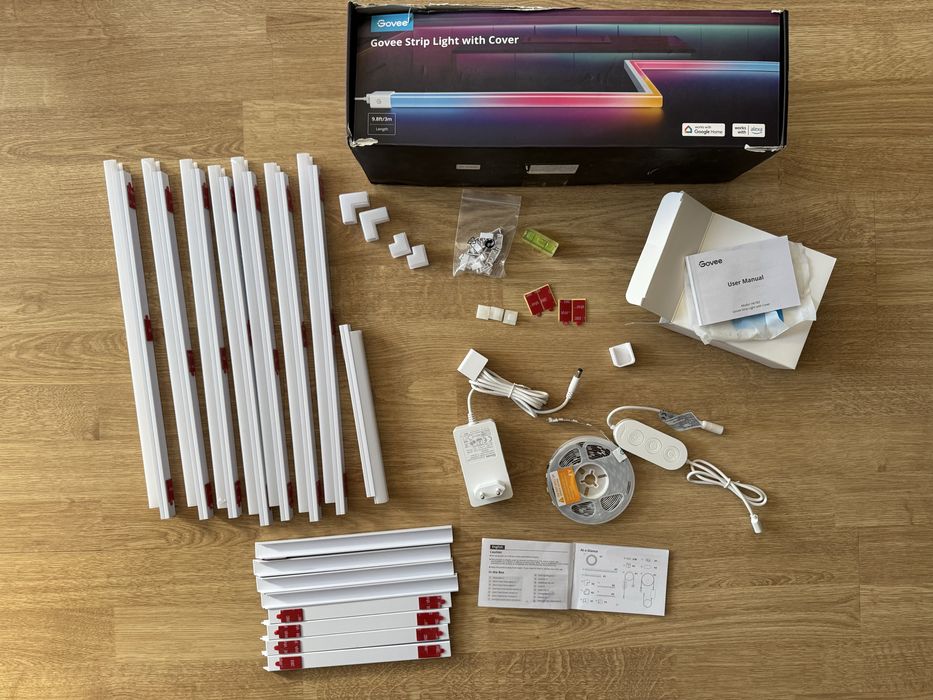 Govee RGBIC H61B3 Led pasek Led 3m z profilem
