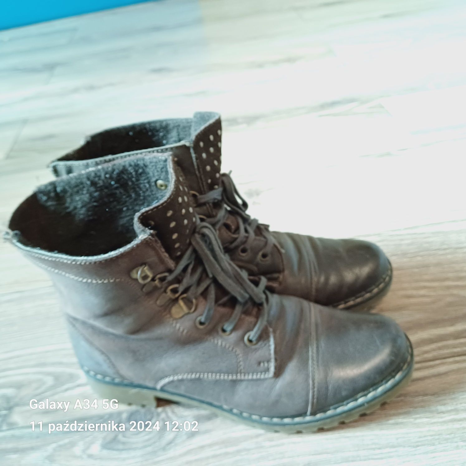 Buty jesienno-zimowe damskie rozm. 37