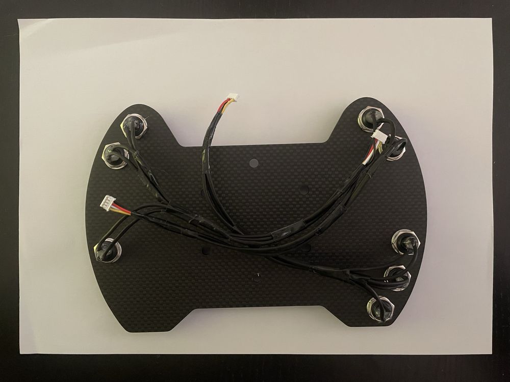 Button Plate Réplica Porsche GT3 Cup para Fanatec