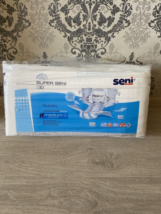 Продам памперсы для взрослых “Seni” . Размер М(2)