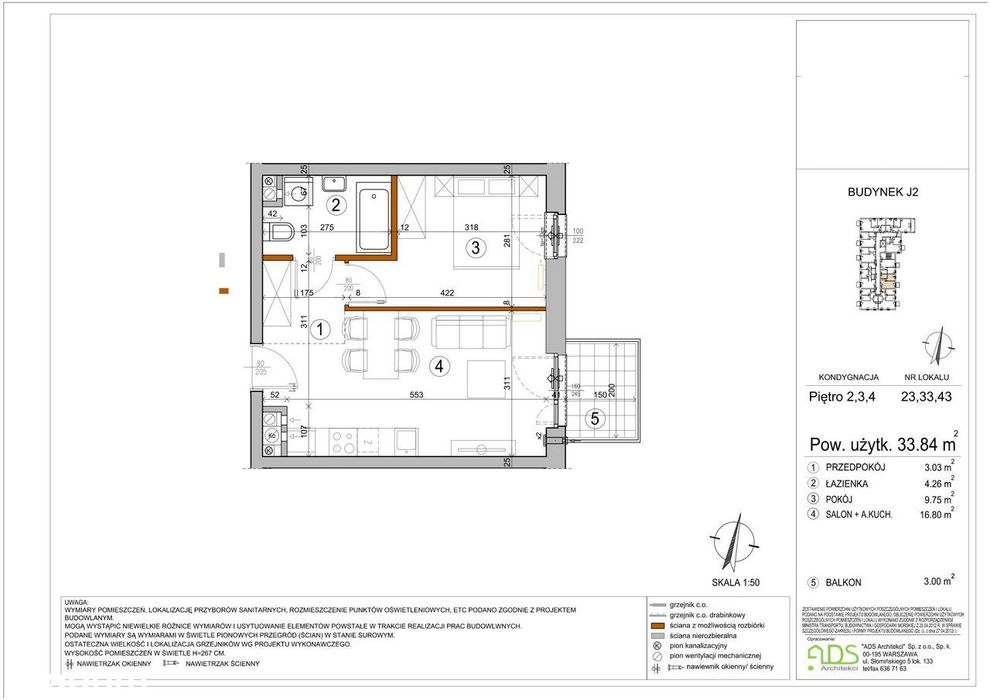 33,84 m2, tanie, ciche, nowe 2 pokoje+garaż, Warszawa, BDB lokalizacja