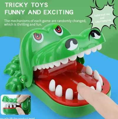 Krokodyl - zabawka dla dzieci - chory ząbek - dentysta - prezent