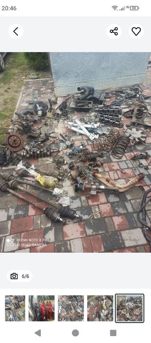 Запчастини део Ланос мотор КПП гбц