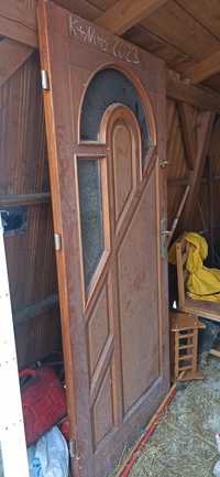 Drzwi 200x90 drewniane