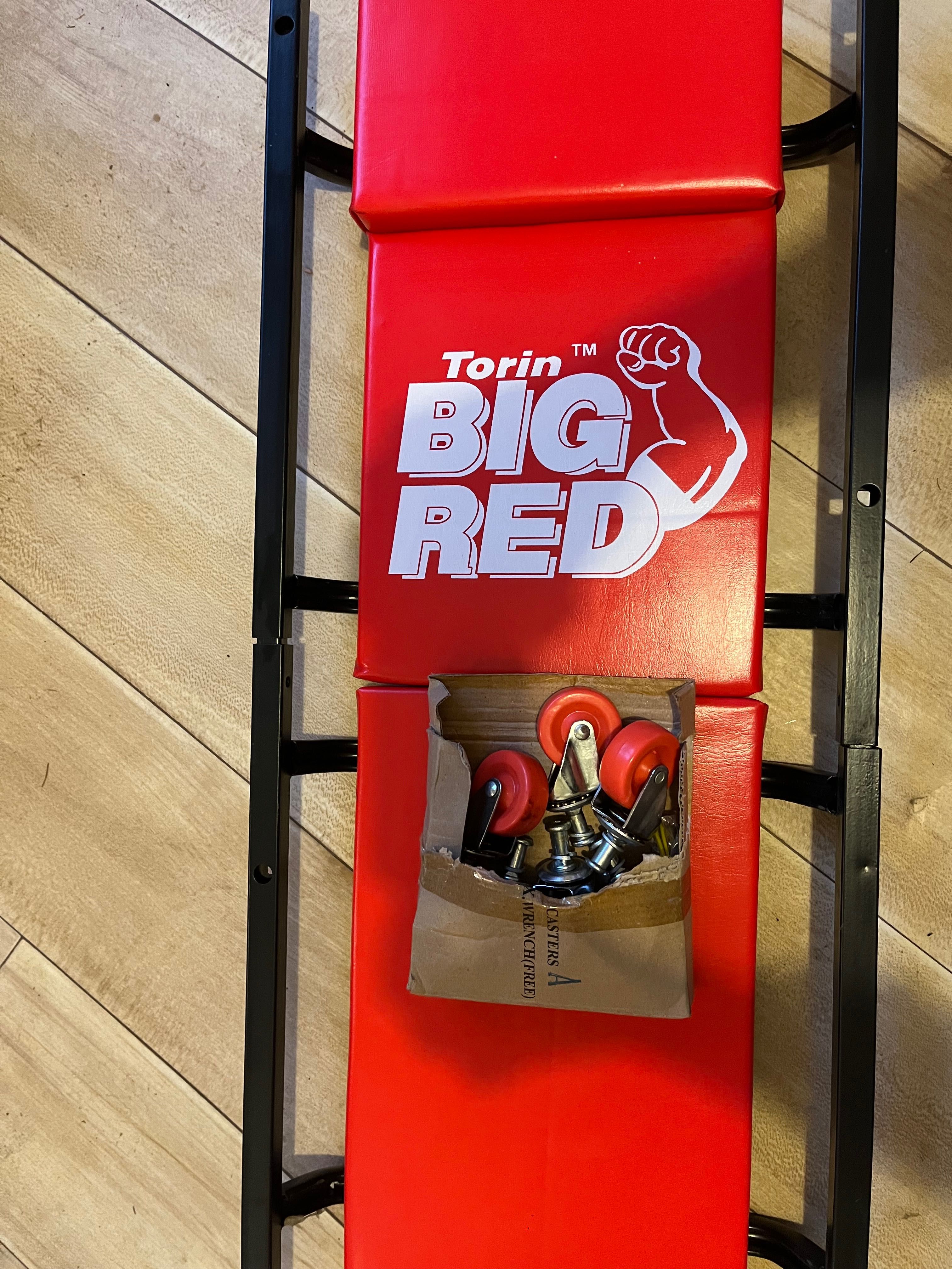 Leżanka warsztatowa składana BIG RED