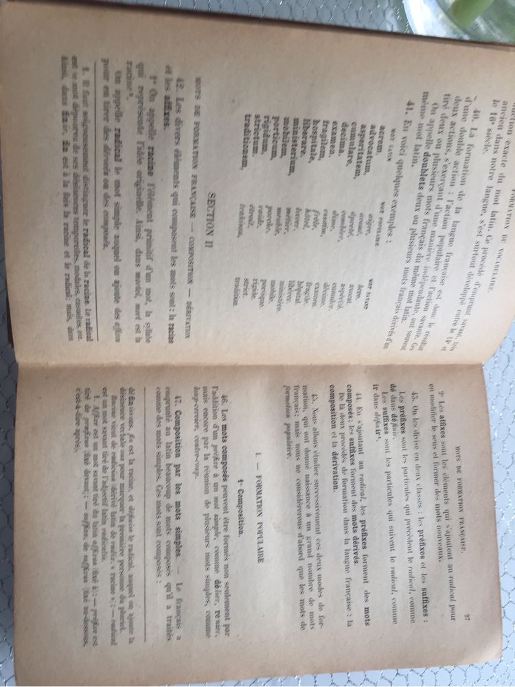 Французский язык  грамматика. . 1907 год Немецкий язык. 1941 год