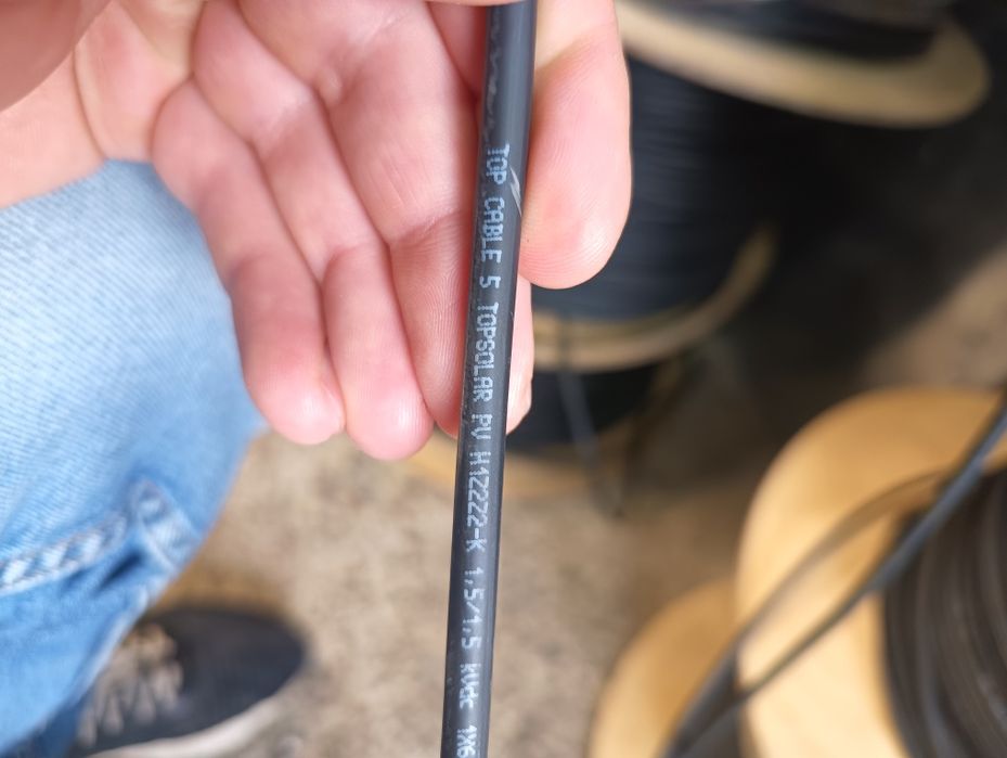 Kabel przewód solarny 6mm,  Sprzedam