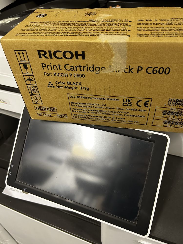 Ricoh PC600 czarny toner oryginalny