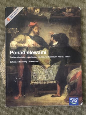 Podręcznik do języka polskiego Ponad słowami klasa 2 część 1