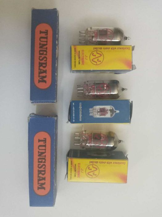 Підібрані  пари  ламп 6П3С-Е (6L6G).