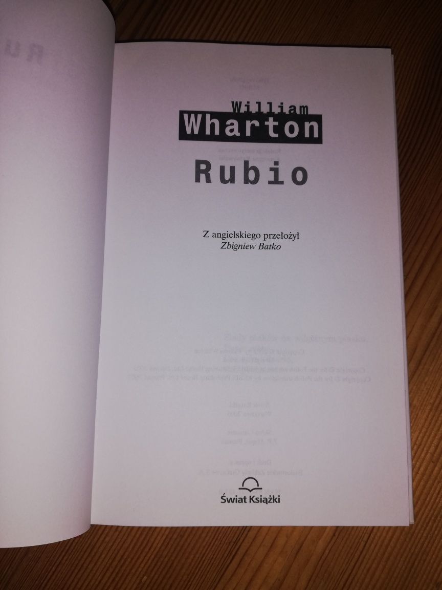 "Rubio" William Wharton