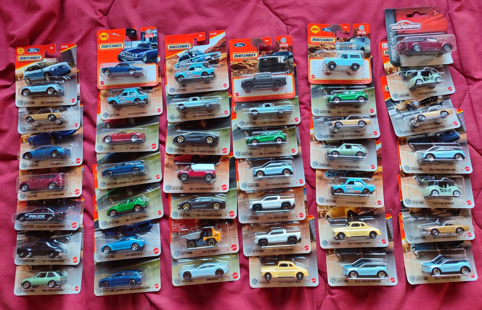 Mattel Matchbox vários modelos