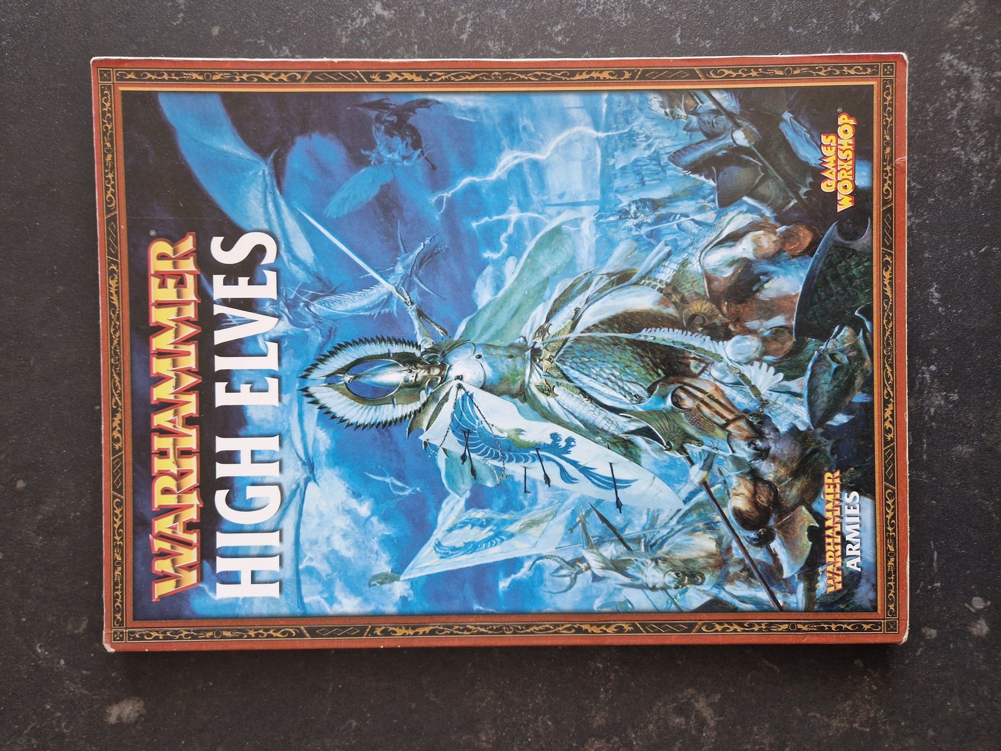 Army book podręcznik Warhammer Fantasy High Elves 7ed.