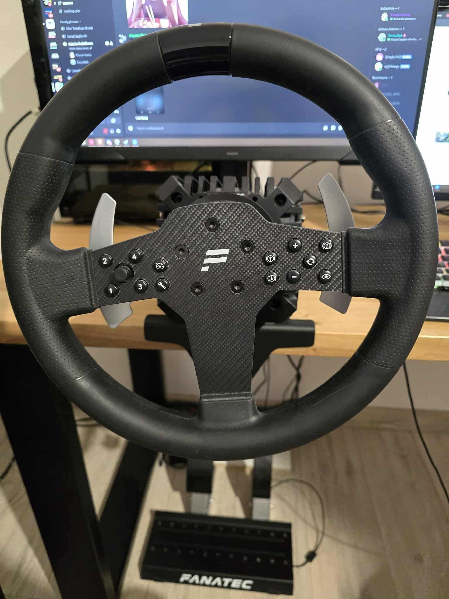 Fanatec CSL DD QR2 + CSL Wheel P1 V2 + CSL Pedals + CS DD Table Clamp
