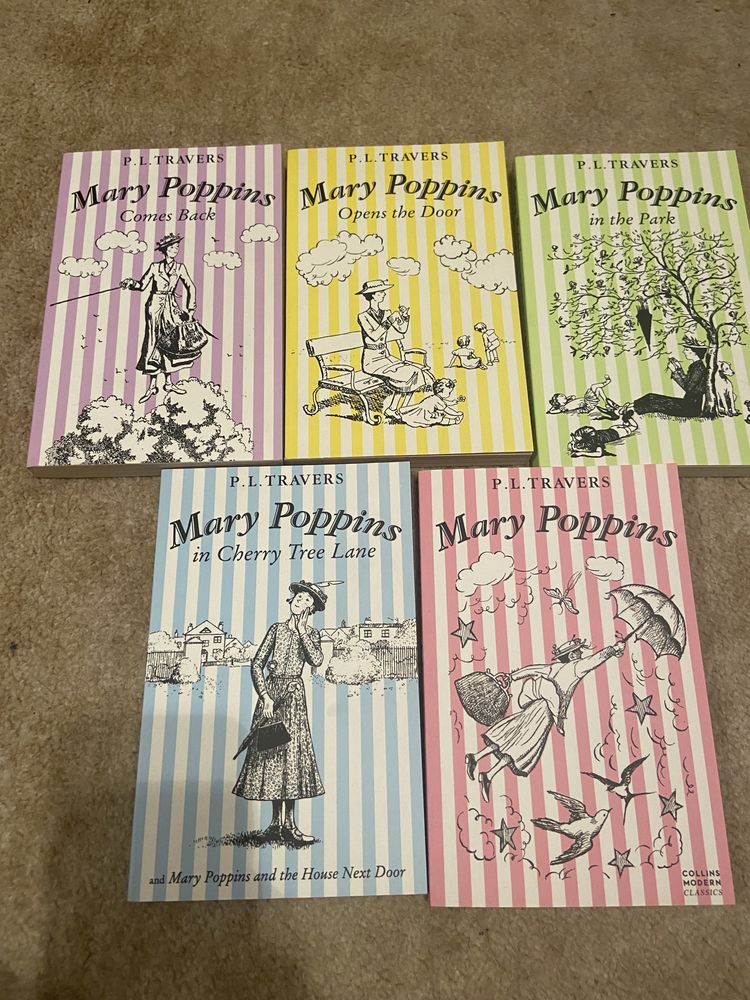 Marry Poppins book set- zestaw książek po angielsku