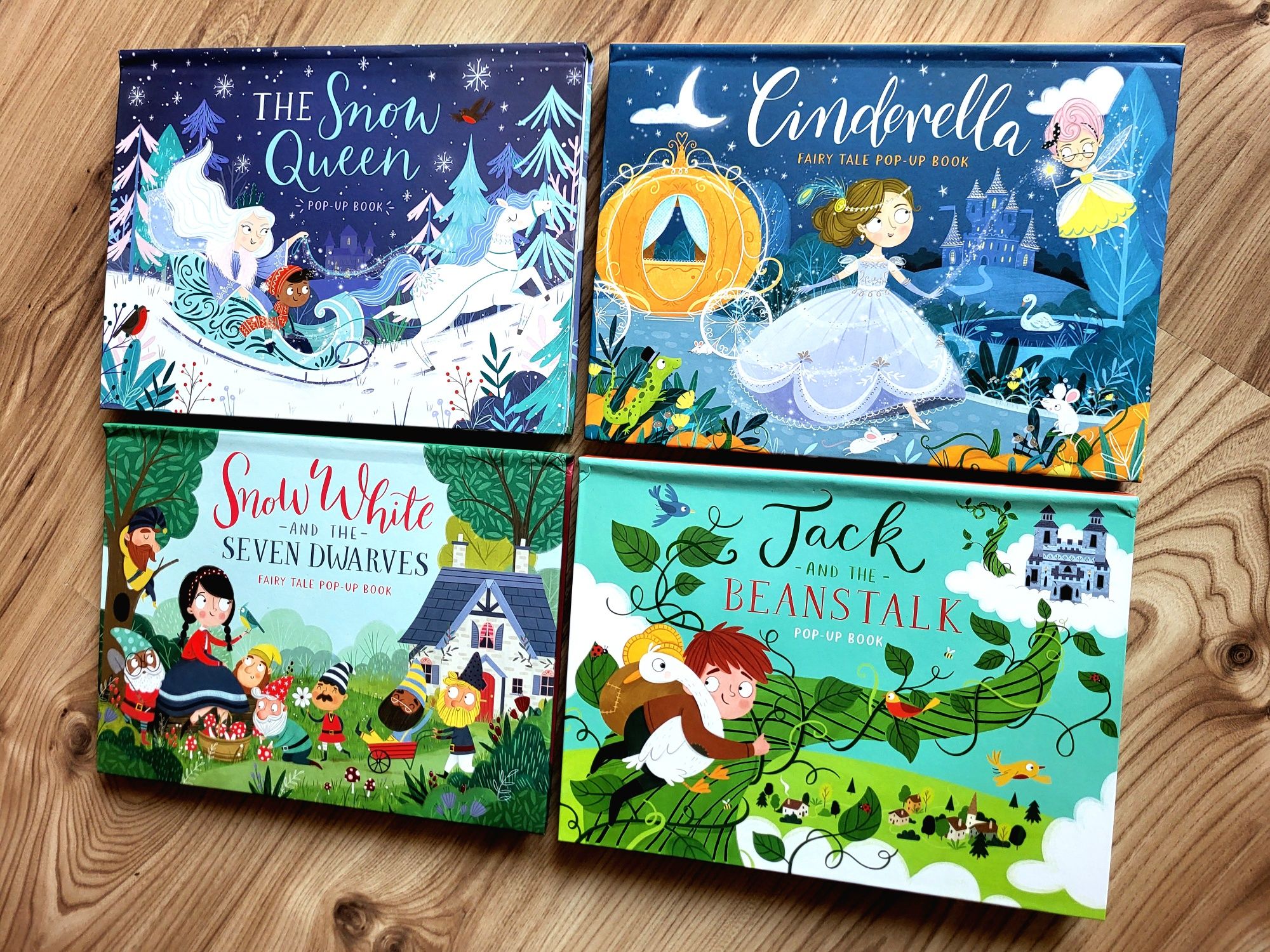 Jack and the Beanstalk Pop-Up Book z kodem QR Jaś Fasola po angielsku