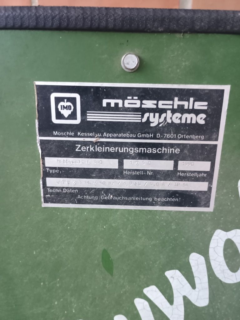 Rozdrabniacz do gałęzi