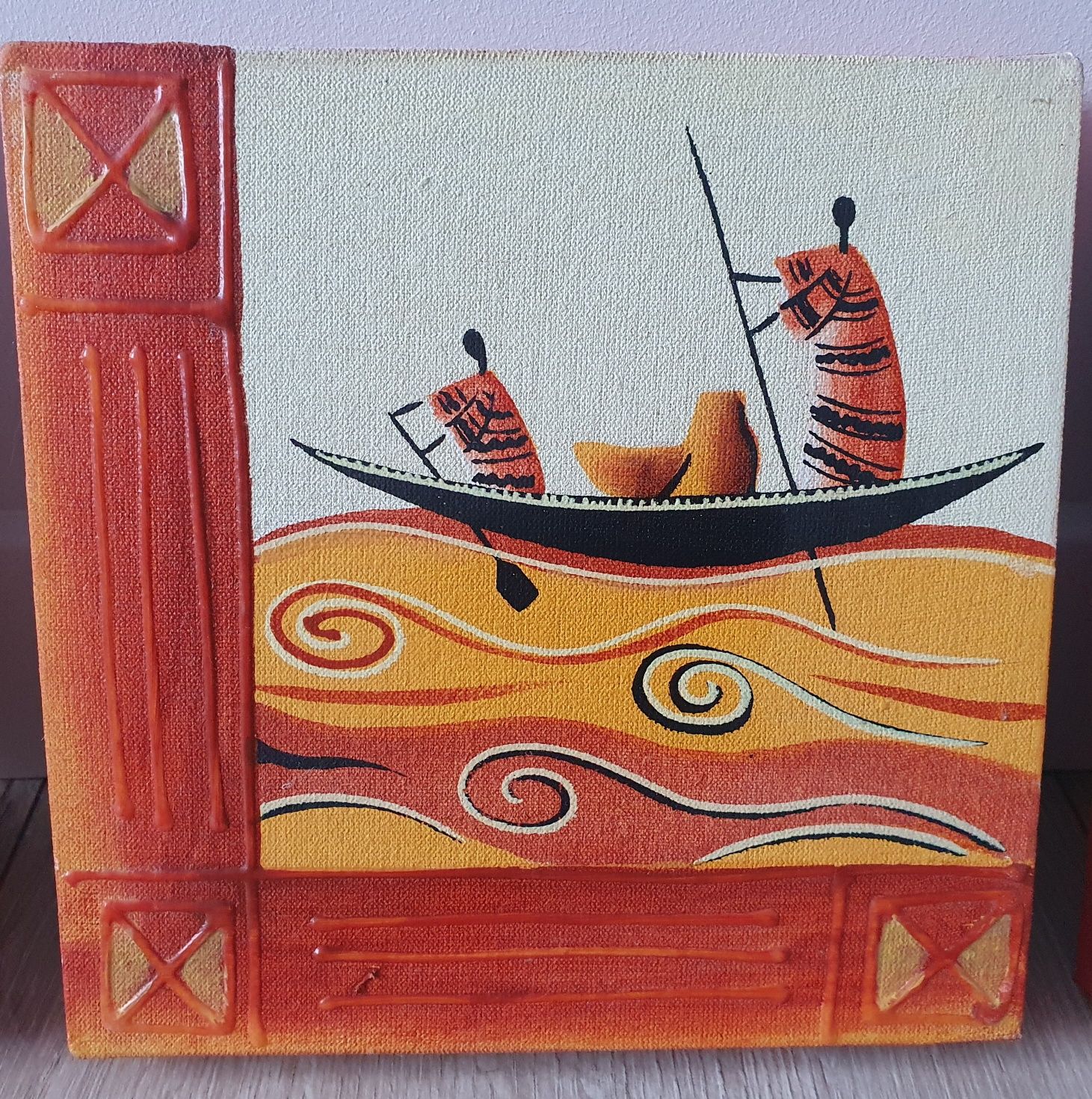 Obrazy 3szt. 20×20cm. Afryka