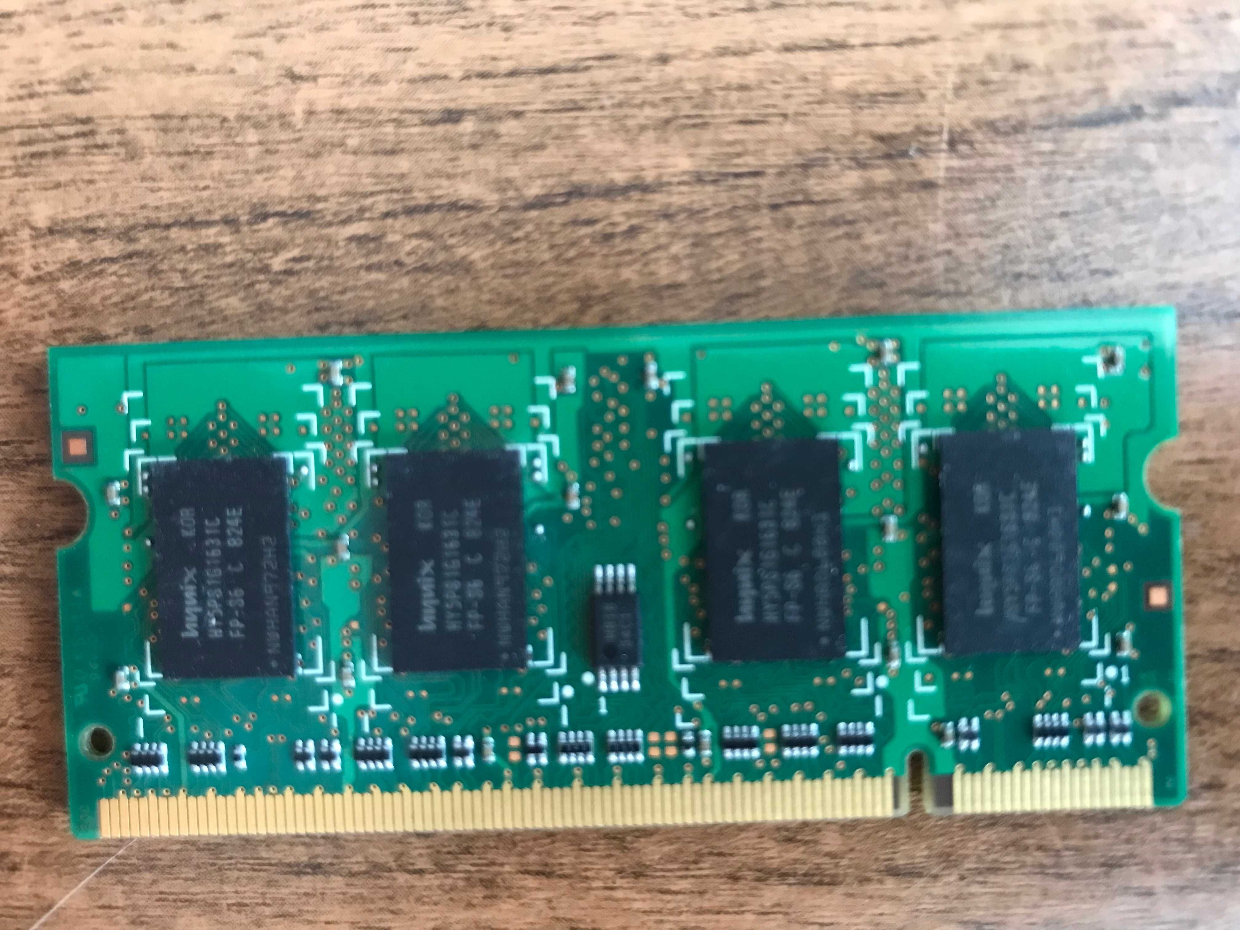 Pamięć RAM DDR2 SODIMM HYNIX 1GB HYMP112S64CP6-S6 AB-C do Laptopa