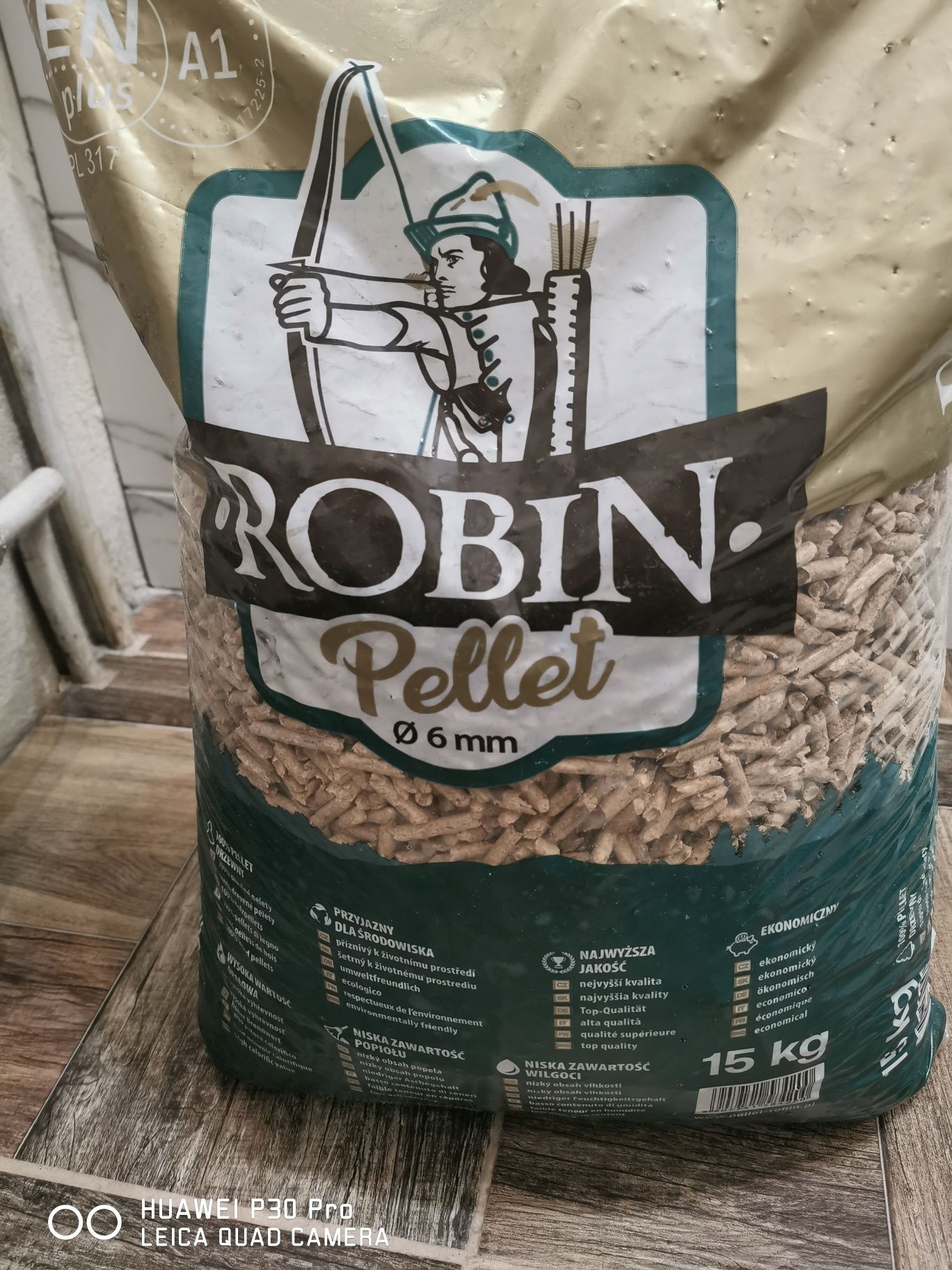 Worek pelletu Robin