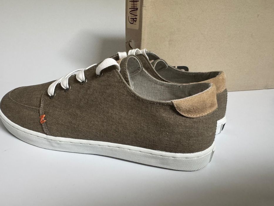 Nowe trampki sneakersy męskie HUB zielone 44