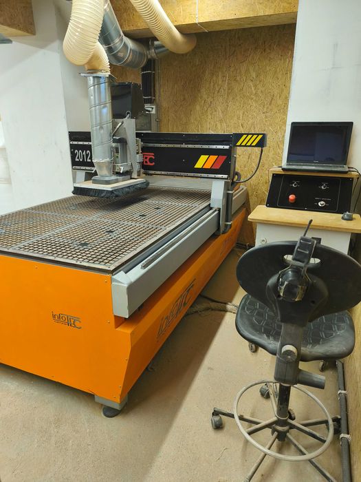 Ploter frezujący INFOTEC Frezarka cnc 5,5Kw Weinig SCM Felder Kimla