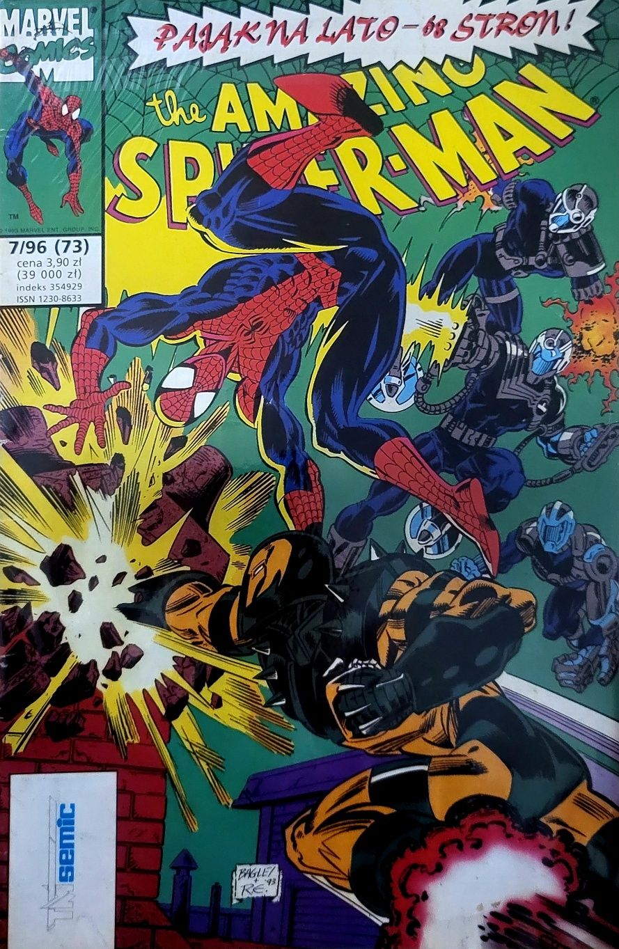 Komiks The Amazing Spider-Man 7/96 Bdb-