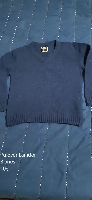 Roupa de criança de 8 e 10 anos