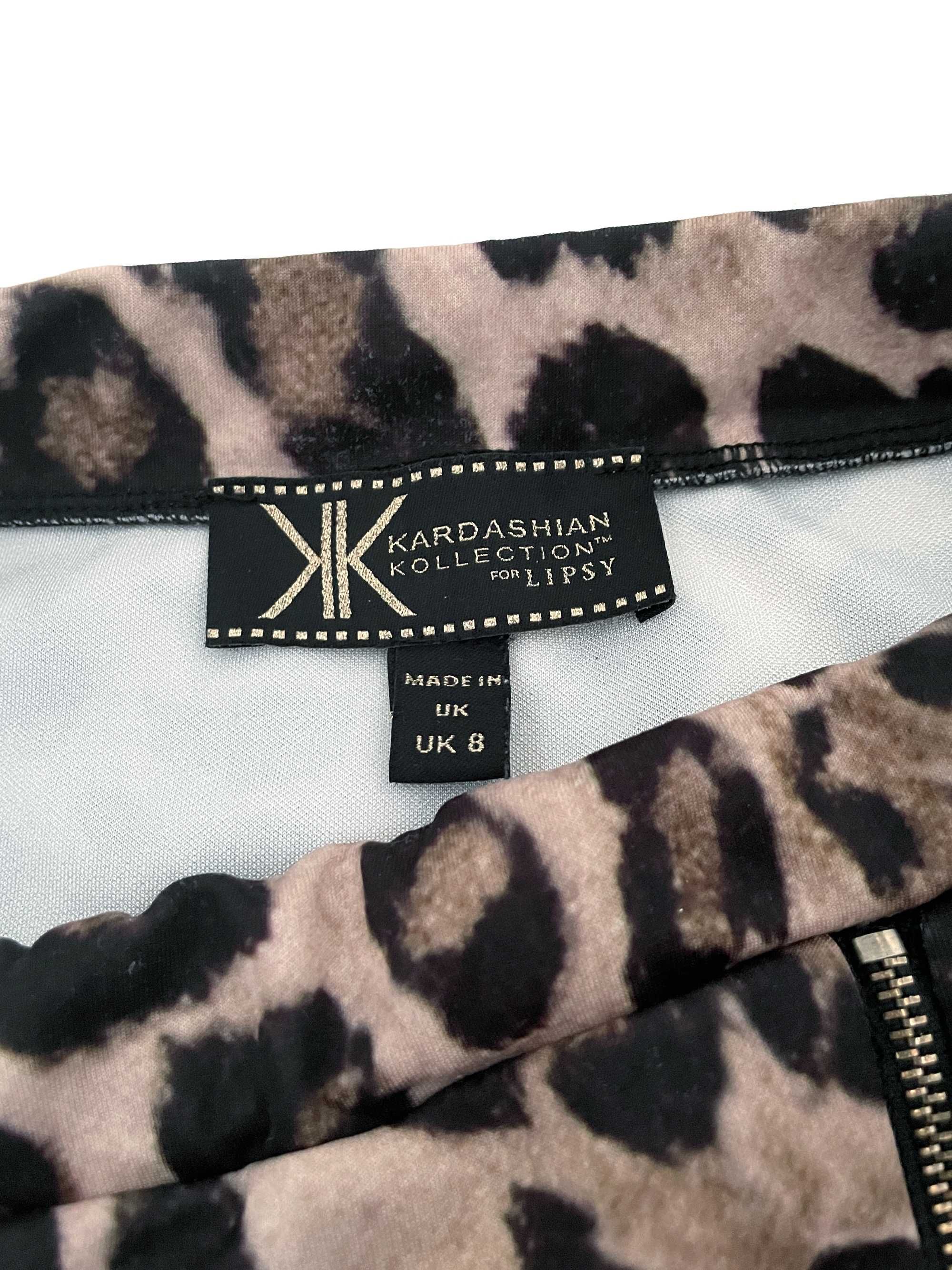 Крутая юбка карандаш Kardashian Kollection for Lipsy, S