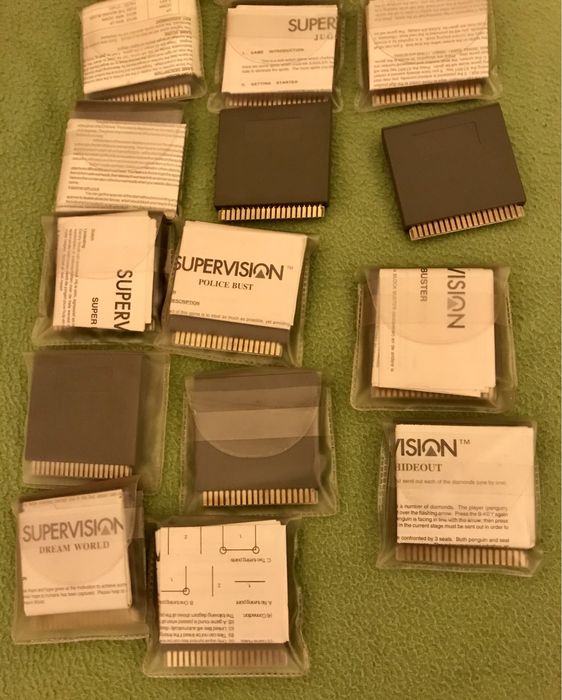 Consola Supervision + 17 jogos