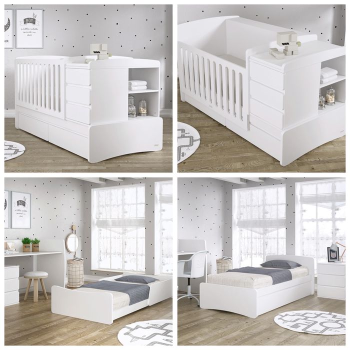 Cama trama convertível combi nest