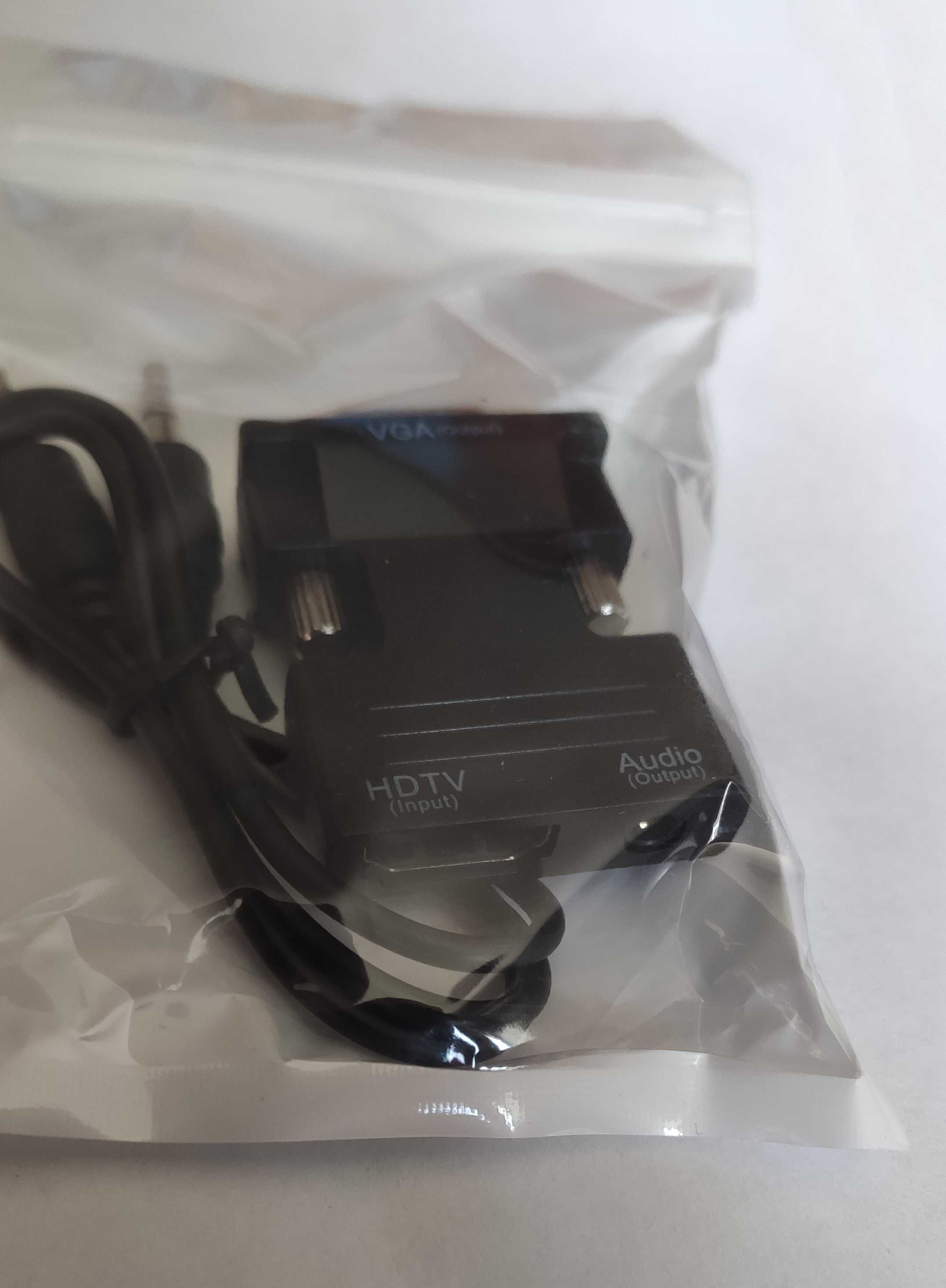 Конвертер HDMI to VGA с аудио