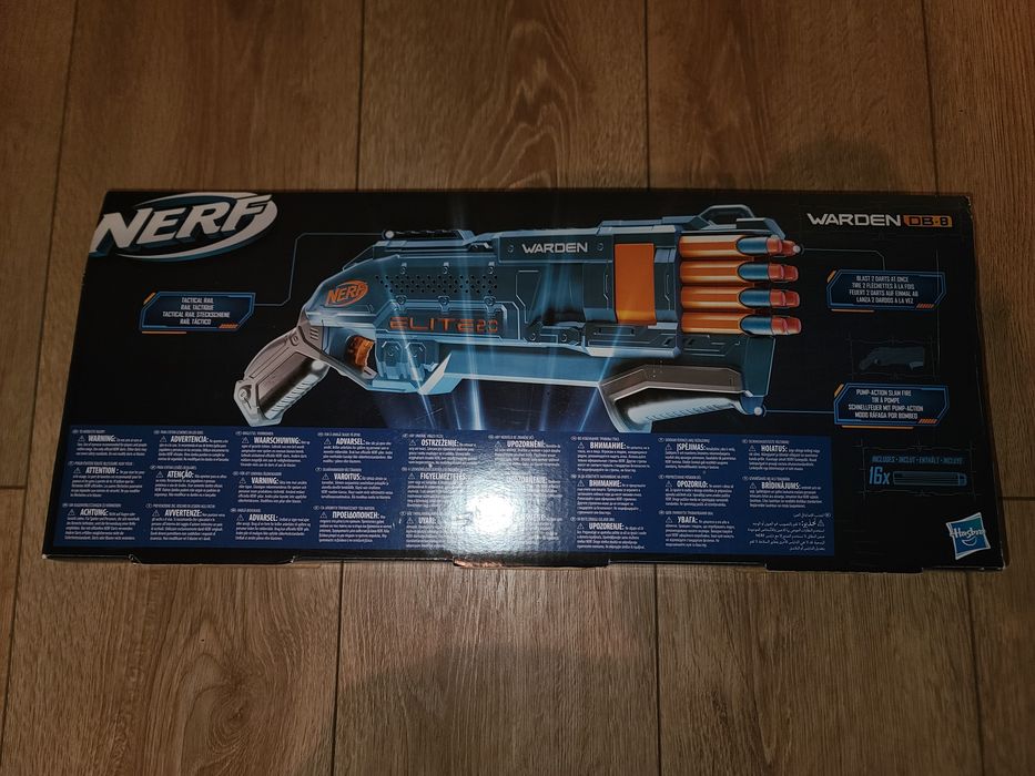 Бластер HASBRO NERF Еліт 2.0 WARDEN DB 8 (E9959EU4)