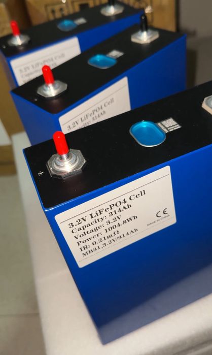 LiFePo4 EVE 3.2V 314Ah 1005Wh, літій-залізо-фосфатні акумулятори