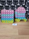 Figet toys zabawki antystresowe popit gniotki zestaw f9
